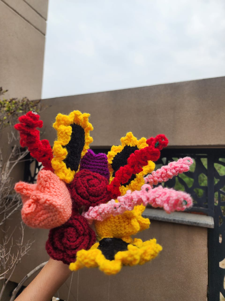 Crochet flowers 💐