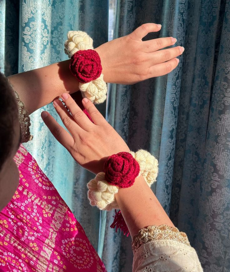 Hartful®crochet rose gajry