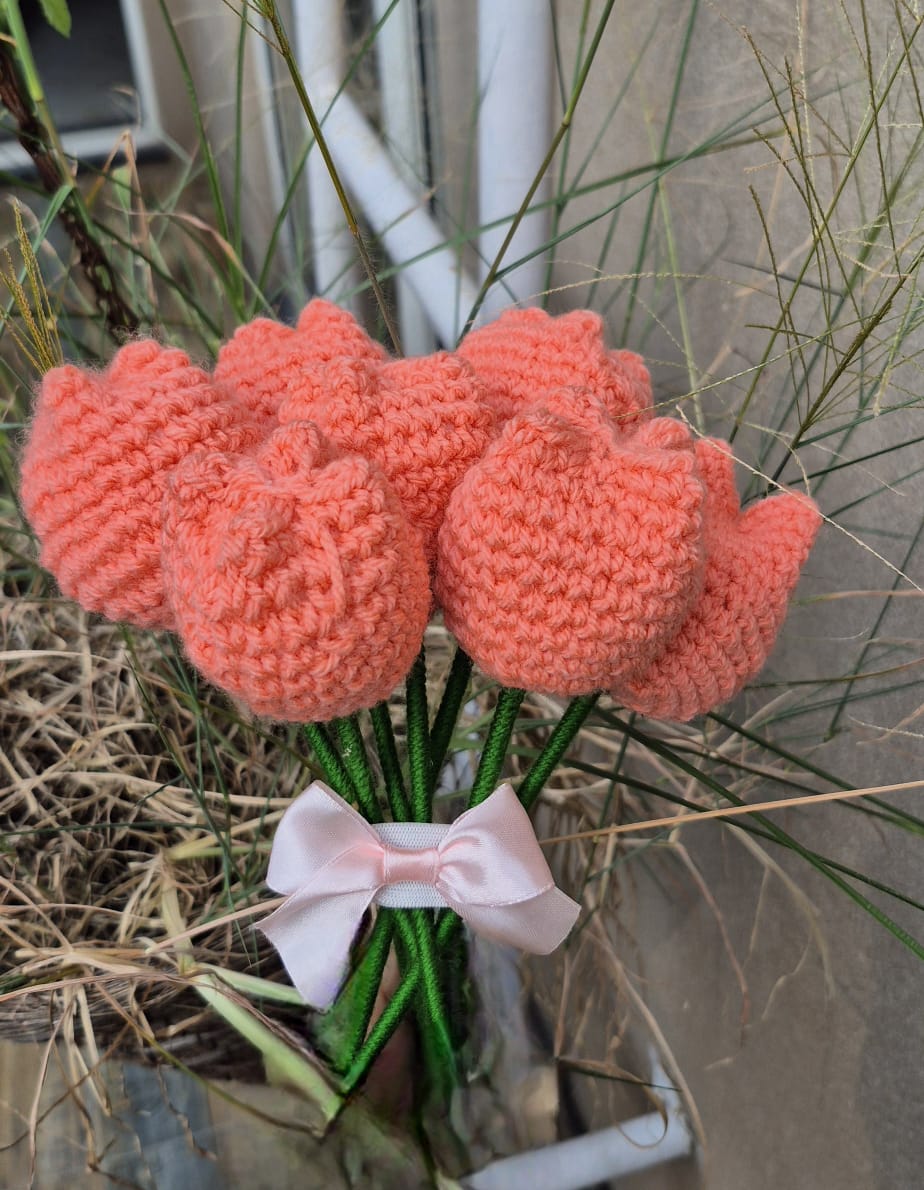 Crochet tulips 🌷